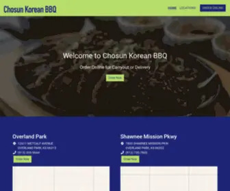 ChosunkoreanbbQKC.com(Chosun Korean BBQ (Order Online)) Screenshot