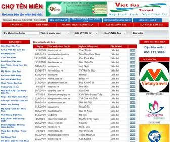 Chotenmien.vn(Tên miền) Screenshot