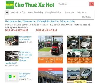 Chothuexehoi.com(Cho thuê xe hơi) Screenshot