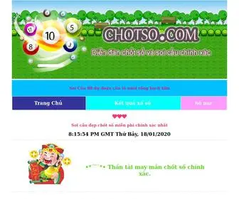 Chotso.com(Soi cau) Screenshot