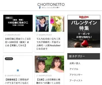 Chottonetto.com(チョットネット) Screenshot