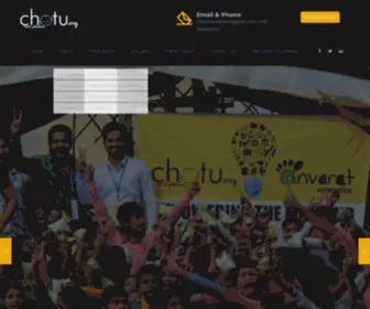 Chotu.org(Chotu Foundation) Screenshot