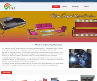 Choudwarsteelfurniture.com(Choudwarsteelfurniture) Screenshot