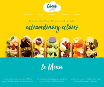 Chouxpatisserie.com(Choux Patisserie) Screenshot