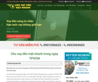 Chovaytienmatnhanh.vn(Vay) Screenshot