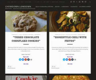 Chowdownlowdown.com(Chowdownlowdown) Screenshot