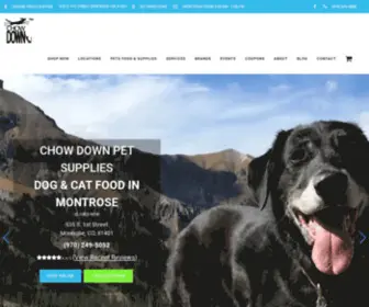 Chowdownpetsupplies.com(Chow Down Pet Supplies Local Pet Food and Supply Store) Screenshot