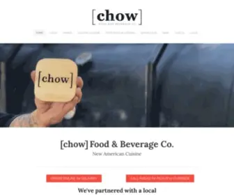 Chowfoodandbeverage.com(Chow) Screenshot