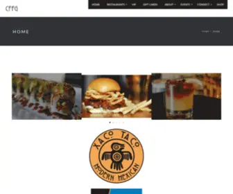 Chowfunfoodgroup.com(Chow Fun Food Group) Screenshot