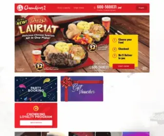 Chowking.ae(Best Chinese Food Delivery Dubai & Abu Dhabi) Screenshot