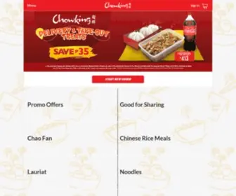 Chowkingdelivery.com(Chowking Delivery) Screenshot