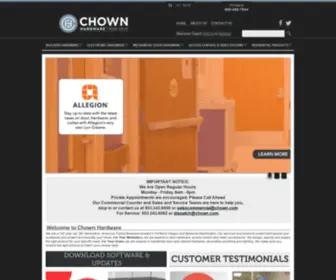 Chownsecurity.com(Chown Security) Screenshot