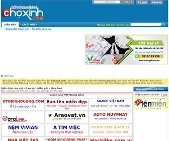 Choxinh.com(Diễn đàn rao vặt) Screenshot