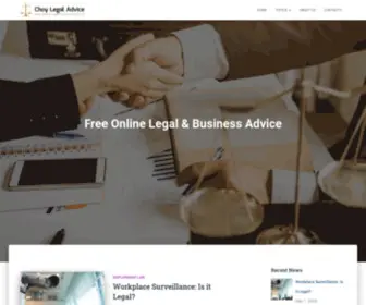 Choylawyers.com.au(Free Online Legal & Business Advice) Screenshot