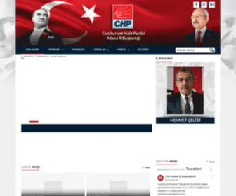 Chpadana.org.tr(İl) Screenshot