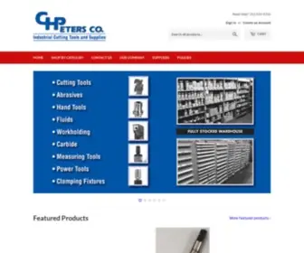 Chpeters.com(CH Peters) Screenshot