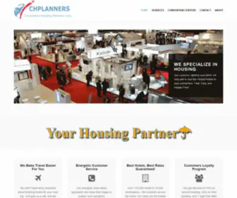 CHplanners.com(CHPlanners.Convention Housing Planners Corp) Screenshot