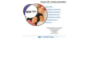 CHPplusproviders.com(Child Health Plan Plus) Screenshot