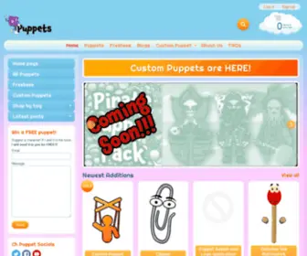 Chpuppets.com(CH Puppets) Screenshot