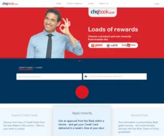CHqbook.com(Apply for Loans Credit Cards Rewards) Screenshot