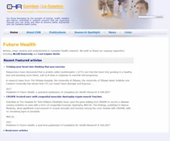 CHRCRM.org(40 Proven Fat Burning Foods) Screenshot