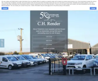 Chrender.co.uk(Used cars for sale in York & Yorkshire) Screenshot