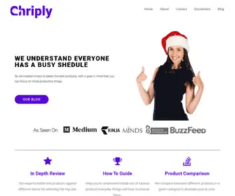 Chriply.com(The best of everything) Screenshot