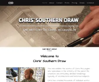 Chris-Draws.com(Artistic Renderings of Architectural and Historical Subjects) Screenshot