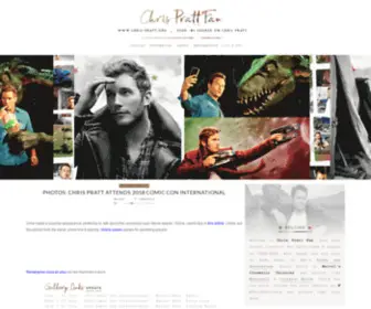 Chris-Pratt.org(Chris Pratt Fan  ) Screenshot
