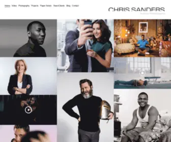 Chris-Sanders.com(Chris Sanders) Screenshot