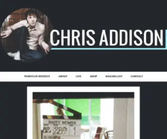 Chrisaddison.com(Chrisaddison) Screenshot