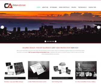 Chrisatudoroae.com(Web Design Service) Screenshot