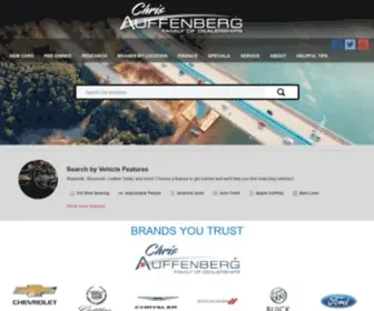 Chrisauffenberg.com Screenshot