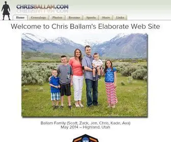 Chrisballam.com(Photos) Screenshot