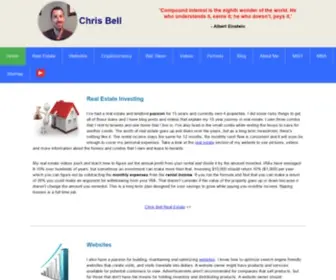 Chrisbell.com(Chris Bell) Screenshot