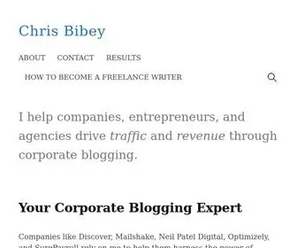 Chrisbibey.com(Chris Bibey) Screenshot