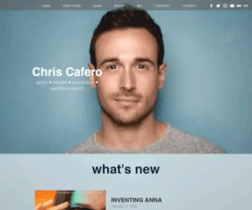 Chriscafero.com(Chriscafero) Screenshot