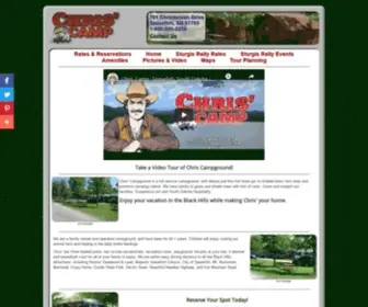 Chriscampground.com(Chris' Campground) Screenshot