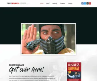 Chriscasamassa.com(Chris Casamassa) Screenshot