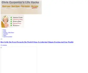 Chrisc.com(Chris Carpenter Blog) Screenshot