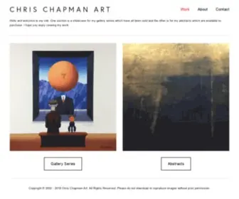 Chrischapmanart.com(Chris Chapman Art) Screenshot