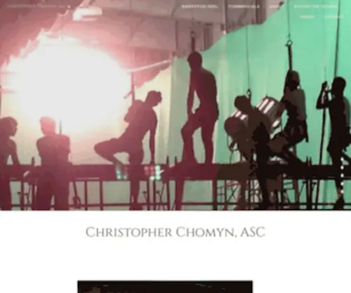 Chrischomyn.com(Christopher Chomyn) Screenshot