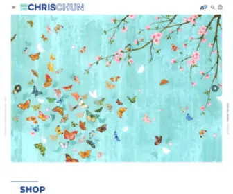 Chrischun.com(Artist and Textile Designer Chris Chun) Screenshot