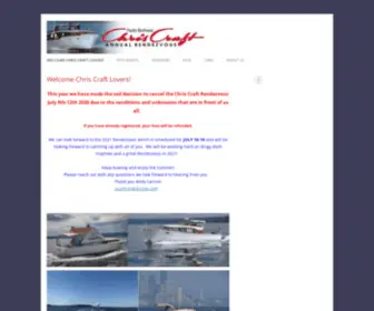 Chriscraftrendezvous.com(Port Orchard Marina) Screenshot