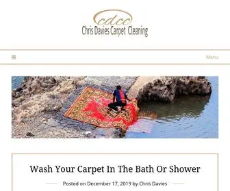 Chrisdaviesmep.org.uk(Chris Davies Carpet Cleaning Solutions) Screenshot