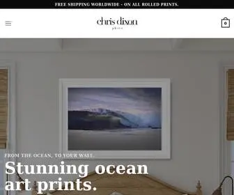 Chrisdixonphoto.com(Buy Ocean Art Photography Prints) Screenshot