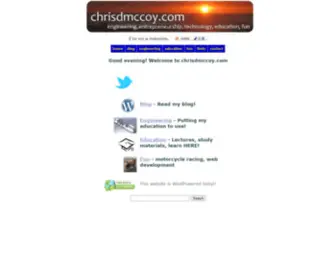 Chrisdmccoy.com(Chrisdmccoy) Screenshot