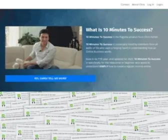 Chrisfarrell.com(The 15 Day Thrive) Screenshot