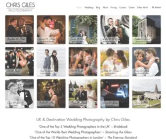 Chrisgilesphotography.com(Chris Giles Wedding Photography) Screenshot