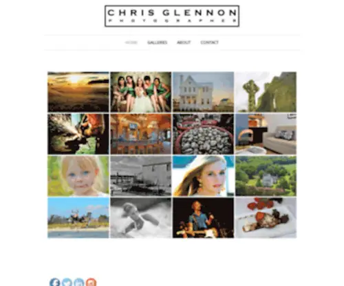 Chrisglennon.com(Chris Glennon Photographer) Screenshot